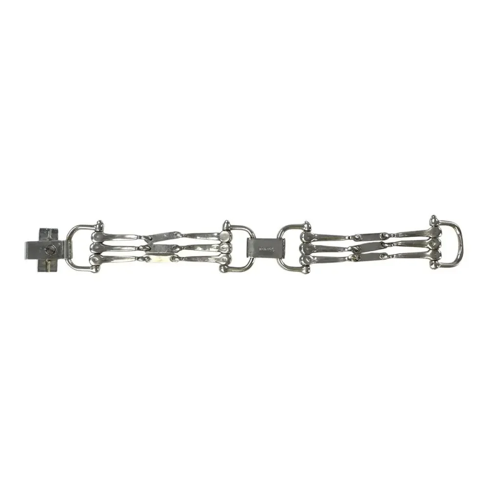 Celine Vintage Horsebit Bracelet